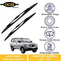 Wiper Kaca Mobil Isuzu Panther Kapsul Frame Sepasang - OGM