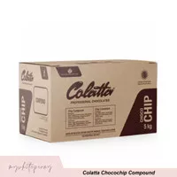 Colatta Chocochip Compound kemasan repack 1 Kg