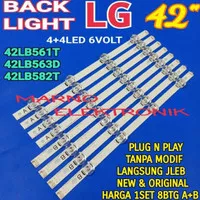 LAMPU BL BACKLIGHT LED TV LG 42 IN 42LB561T 42LB563D 42LB582T 42 INCH