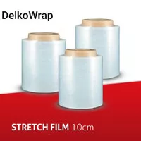 10cm x 250Meter Plastik Wrapping Stretch Film Bening murah Delkowrap