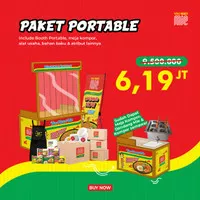 Paket Usaha Warmindo Sudah pakai Gerobak - Paket Portable