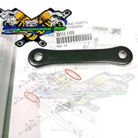 Plat unitrek unitrack shock shok belakang ninja 150 r ss ori (SATUAN)