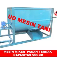 Mesin Mixer Pakan Ternak / Mixer Baglog Jamur Type D KAP 500 KG MURAH