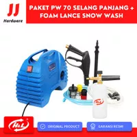 Jet Cleaner H&L PW 70 Paket Selang Panjang & Mesin Cuci Salju Steam