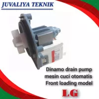 Dinamo drain pump mesin cuci LG front loading