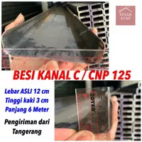 BESI CNP / KANAL C 125 TEBAL 1.7 MM PANJANG 6 METER