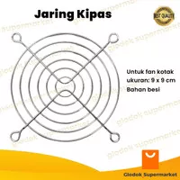 Jaring Kipas 9cm Ram Fan 9 Cm Tutup Kipas PC Komputer Cover Kawat