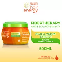 Makarizo Hair Energy Hair & Scalp Creambath Aloe & Melon 500 gr