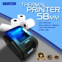 Mini Thermal Printer Bluetooth SMARTCOM EP-RPP02 58mm Support Mokapos