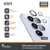 Screen Protector Camera Lens Samsung S22 Ultra ESR Pack (5 Lens)