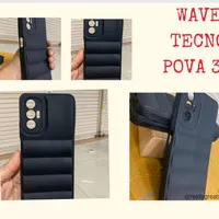 CASING TECNO POVA 3 WAVE SOFT CASE ULTIMATE CASING HANDPHONE