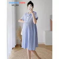 Mommymine Dress Hamil / Menyusui Impor (MD_830)