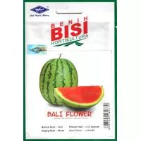 BENIH BIBIT BUAH SEMANGKA MERAH BALI FLOWER - BISI - 30 BUTIR