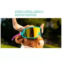 Kacamata Goodr RunningSunglasses WRAP G SAVE A BULL,RIDE A RODEO CLOWN