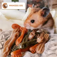 MIJIU Whimzees Hamster XXS | Gigitan/Snack Hamster | Chew Toy Hamster