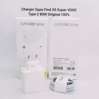 Charger OPPO Find X5 / 5 Pro SuperVOOC 80W Type C Original 100%