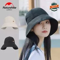 TOPI BUCKET WANITA KOREA PANTAI GOLF GUNUNG LEBAR NATUREHIKE NH21FS533