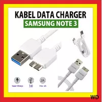 KABEL DATA GALAXY NOTE 3 S5 CABLE CHARGER N900 N9000 WHITE