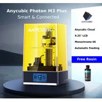 Anycubic Photon M3 Plus, Printer 3D 6K LCD 9.25 inch Autofeeding Resin
