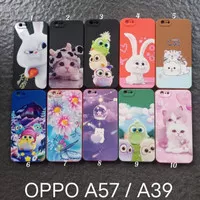 soft case Oppo A39 / A57 gambar cewek motif unics softcase silikon