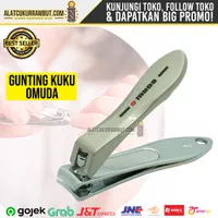Gunting Potong Kuku Tajam Premium Nail Clipper Stainless Steel Omuda