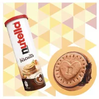 Nutella Biscuits Tube 166g/ Biscuit Coklat Nutella