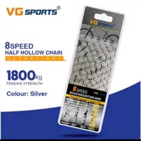 Chain Rante 8 speed VG SPORT Crome CP Silver bicycle chain 8sp