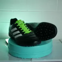 SEPATU FUTSAL/BOLA ADIDAS ORI GOLETTO IV TF TURF BLACK GREEN BB0585