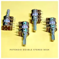 Potensio Double Stereo B50K