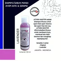 shampo ayam Serama ayam Kate/JUTARA MASTER/sampo ayam hias LAVENDER