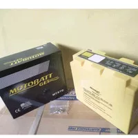 Aki 12 V 7 Ah MOTOBATT MTX7D Gel kering motor TERMURAH MOTOBAT