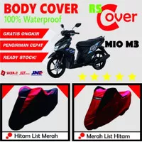 Body Cover MIO M3 Waterproof Sarung Selimut Motor Yamaha Matic MIO M-3