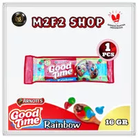 Good Time Rainbow Choco Cips Cookies | Kukis Pelangi - 16 gr (Satuan)