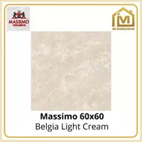 Keramik Lantai 60x60 Massimo Belgia Light Cream KW 1