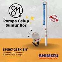 Pompa air celup shimizu SPG07-238K BIT sumur dalam sumersible pump