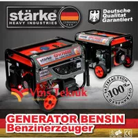 Mesin genset bensin 3000watt Generator set GFH 5900 STARKE GFH5900