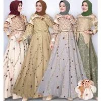 Gamis maxmara lux premium/Gamis jumbo/Gamis motif/busui frendly