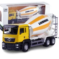 Scania Diecast Truck Cement Mixer 1:64 Molen Miniature Pengaduk Semen