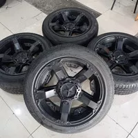 Ready Stock Velg Mobil Bekas RIng 18 pcd 5x114 & ban 235/50 hrv crv