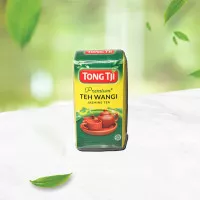 TONG TJI Premium Jasmine Tea ( Teh Seduh ) 50gram Daun teh Hijau