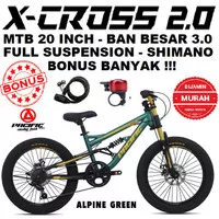 MTB 20" X-Cross 2.0 sepeda MTB 20 inch X-cross by pacific