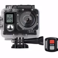 Action Camera Sportcam 4k 2 LCD Kamera Sport Cam 2 Layar +REMOTE