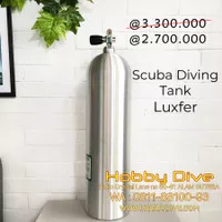Scuba Diving Tank 80 cuft Cylinder Tabung Selam with Valve - Luxfer, 80 Cuft