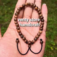 Gelang kayu gaharu asli 5mm gelang gaharu wangi gelang tasbih gaharu