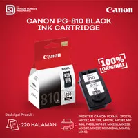 Cartridge Tinta Canon PG810 PG-810 Black Printer iP2770 iP2772 MP237