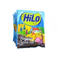 Hilo Susu Rasa Belgian Chocolate 1 renceng isi 10 sachet | Hi Lo Murah