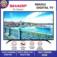 LUAR KOTA SHARP 50 inch Led TV 50AD1i Full HD DVB-T2 Digital