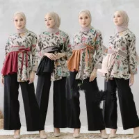 Baju Batik Wanita Model Terbaru Seragam Kerja/Kuliah