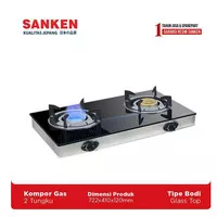 Kompor Gas Sanken SG 363 BX / Sanken SG363BX / Sanken SG 363BX SALE !!