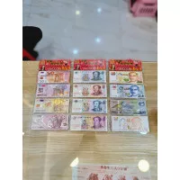 Hell Bank Note Set Isi 4 Macam Nominal Sembahyang Leluhur Qing Ming